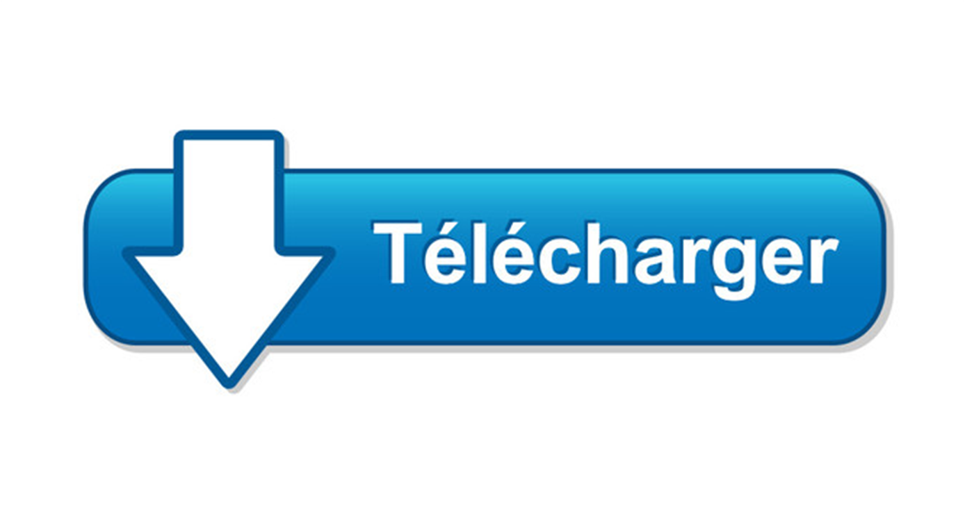Logo telechargement bleu